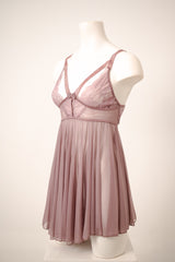 Lace tie babydoll 041396