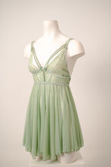 Lace tie babydoll 041396