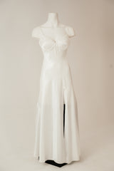 Scarlet Seduction Satin Dress 2633