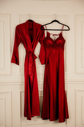 Silky Embrace Maxi Robe 630