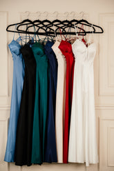 Scarlet Seduction Satin Dress 2633