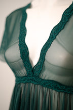 See-through whisper baby doll 041348