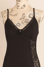 Cotton Lace-trim Nightdress 7566