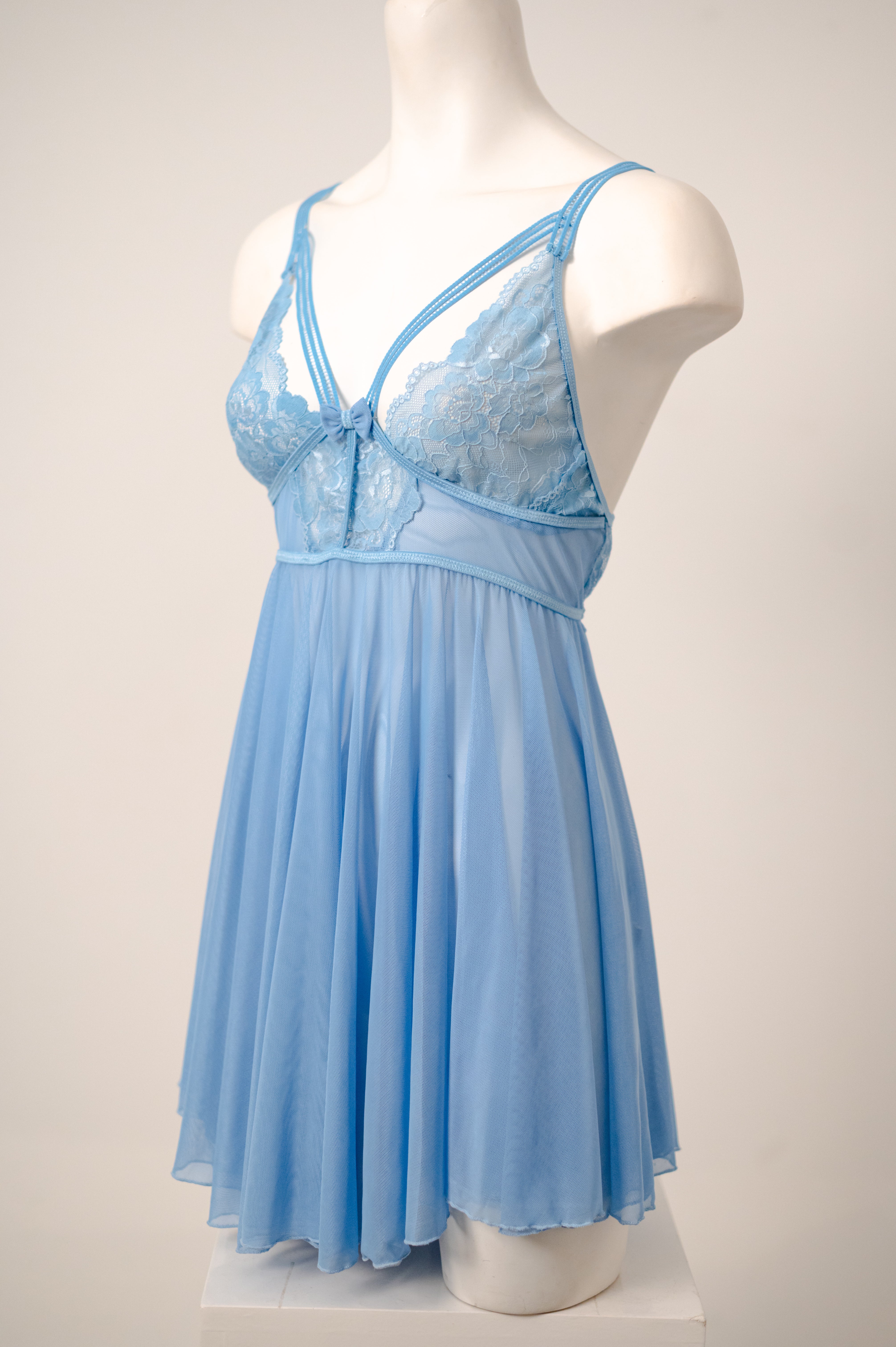Lace tie babydoll