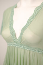 See-through whisper baby doll 041348