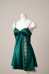 Lace slit mini 3057