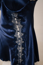 Lace slit mini 3057