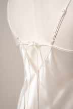 Lace slit mini 3057