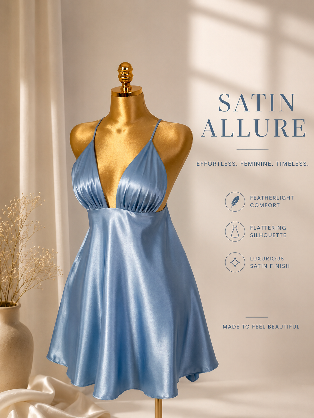 Silky elegance