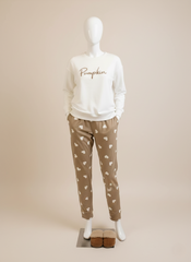 113 PYJAMA VELVE PUMPKIN