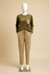 Tiger Velvet Pajama 112