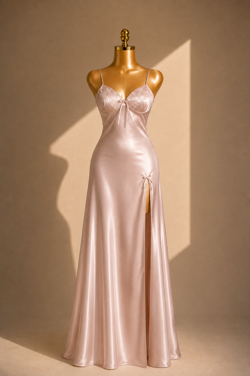Scarlet Seduction Satin Dress 2633