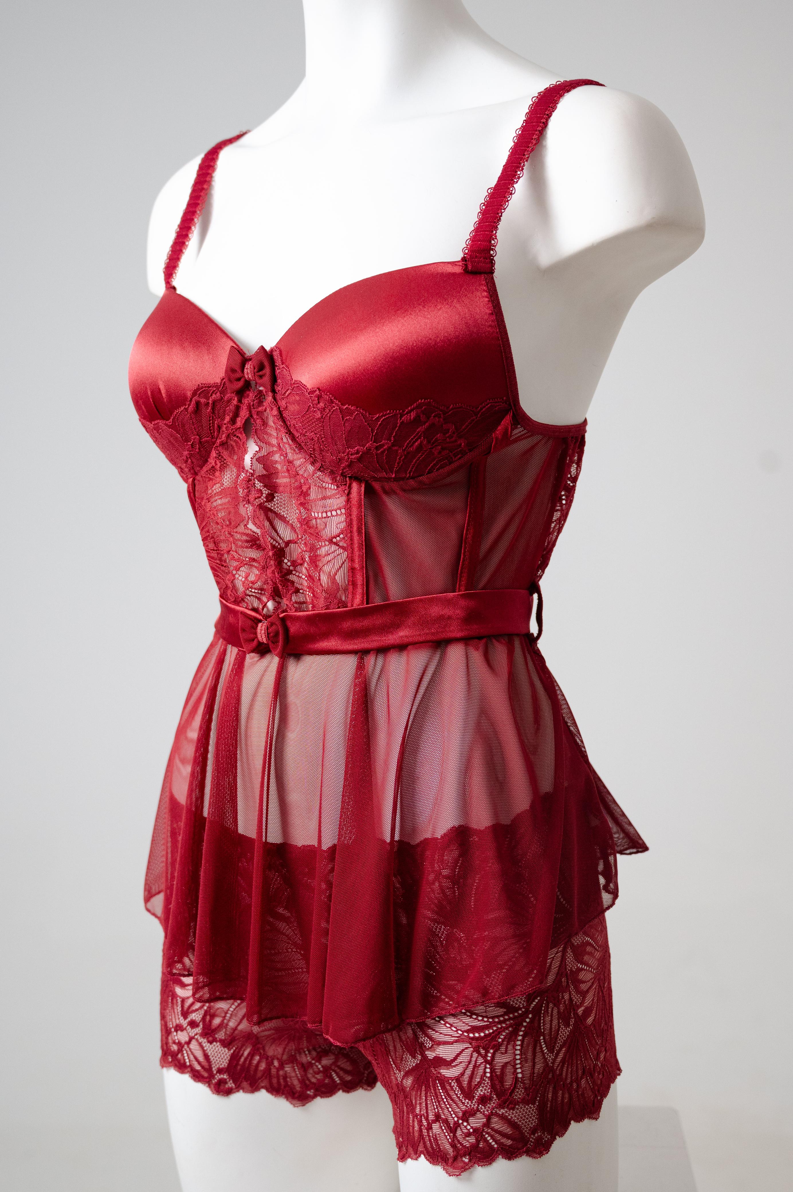 Belted Lace Set 041390