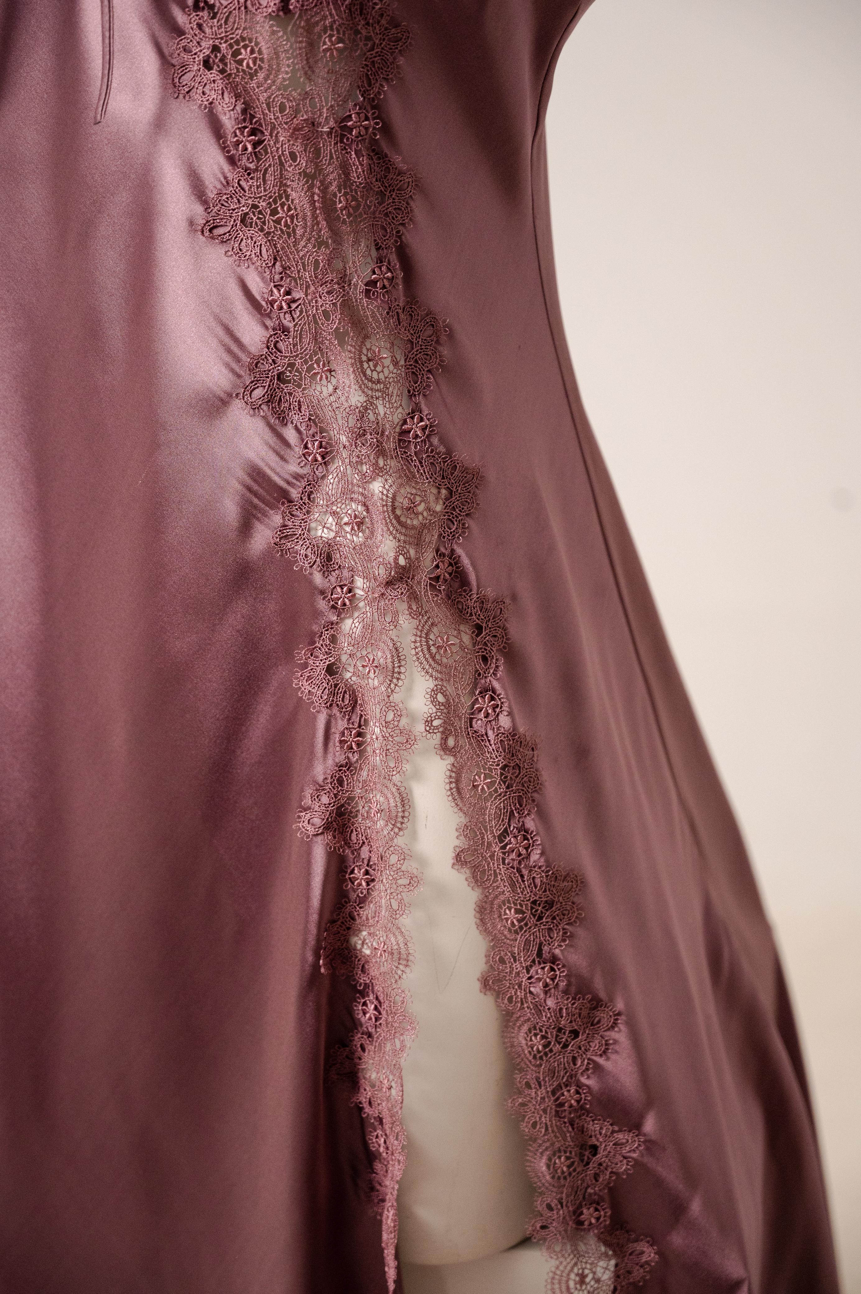 Lace Slit maxi 3058