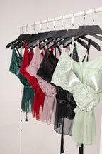 Belted Lace Set 041390