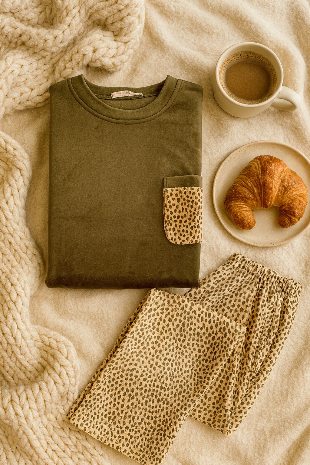 Tiger Velvet Pajama 112