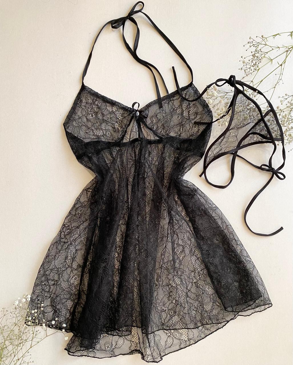 100 BABY DOLL DENTELLE