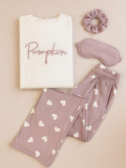 113 PYJAMA VELVE PUMPKIN