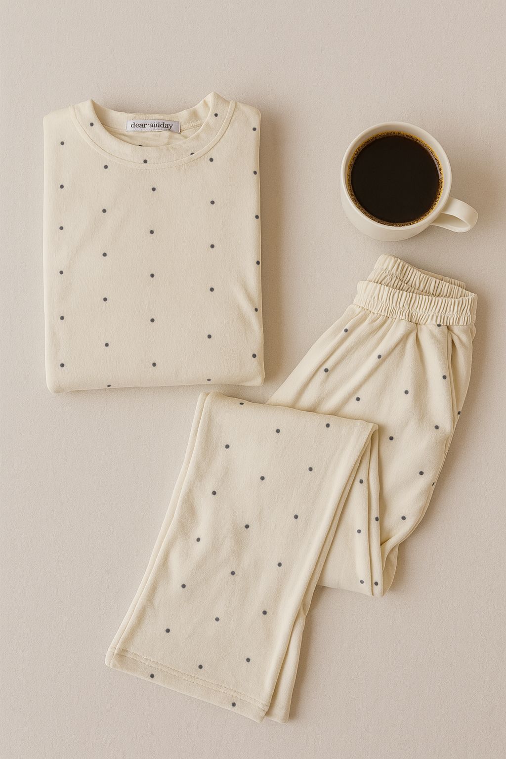 Women's Dotted Velvet Pyjamas