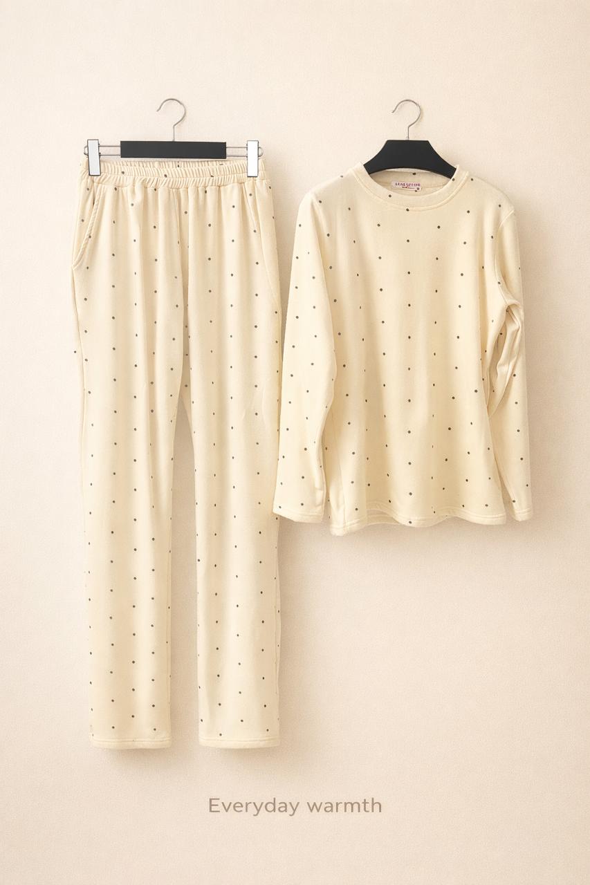 PYJAMA VELVET DOTS 102