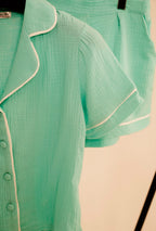 Short-sleeve pajama set