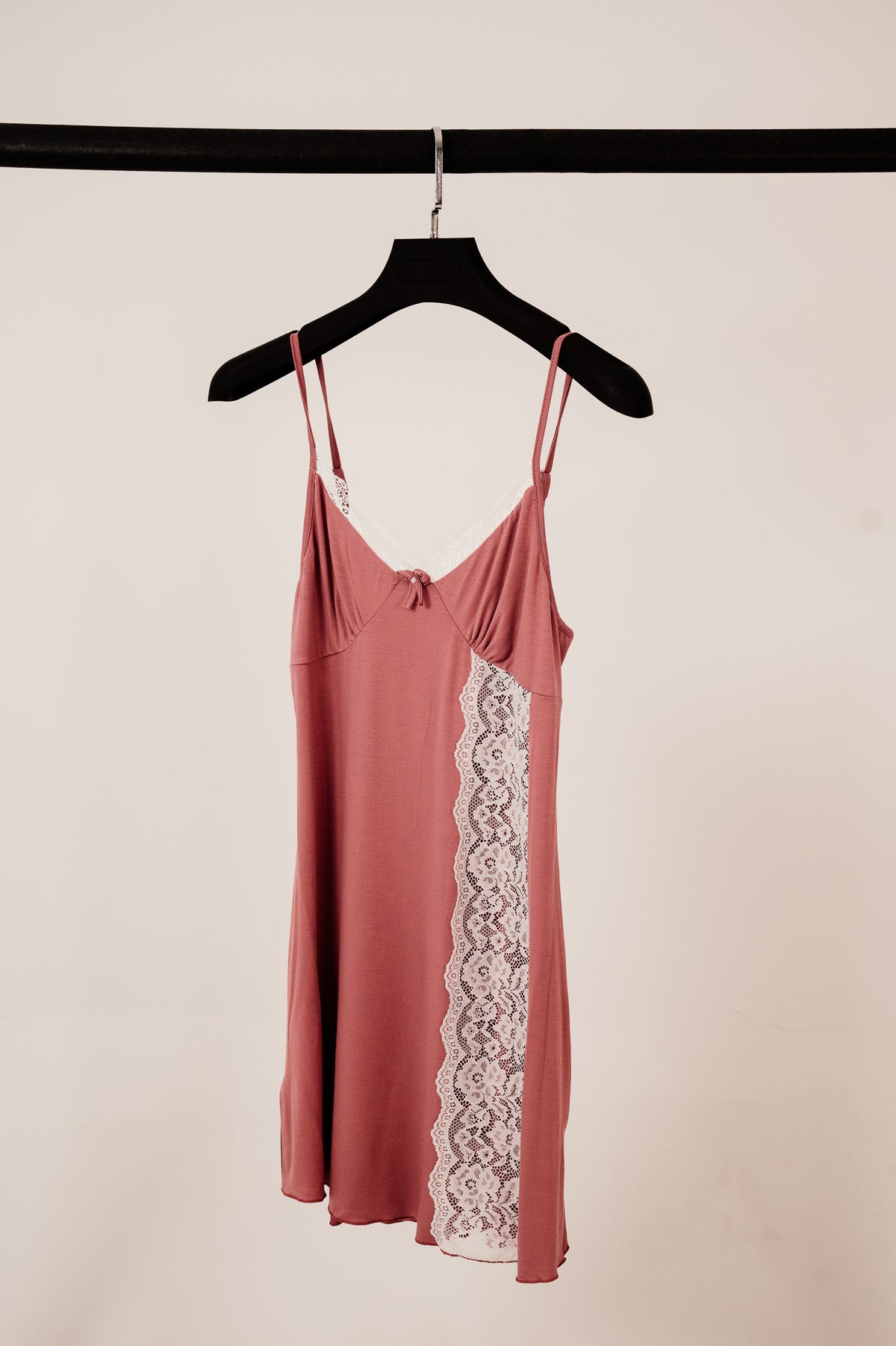 Cotton Lace-trim Nightdress 7566