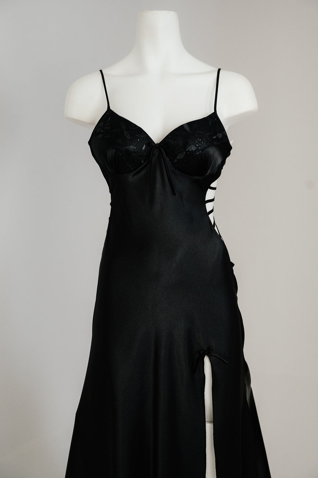 Scarlet Seduction Satin Dress 2633