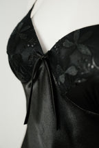 Scarlet Seduction Satin Dress 2633