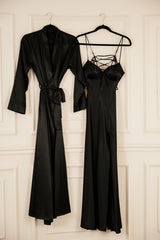 Silky Embrace Maxi Robe 630